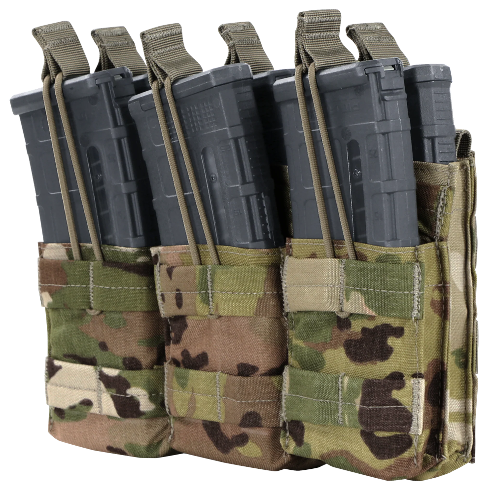 Triple Stacker M4 Mag Pouch - Scorpion OCP
