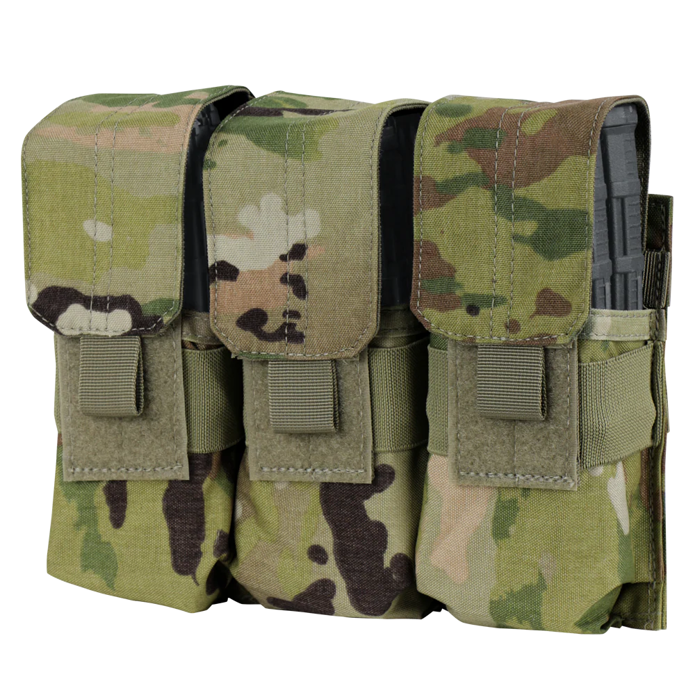 Triple M4 Mag Pouch - Scorpion OCP
