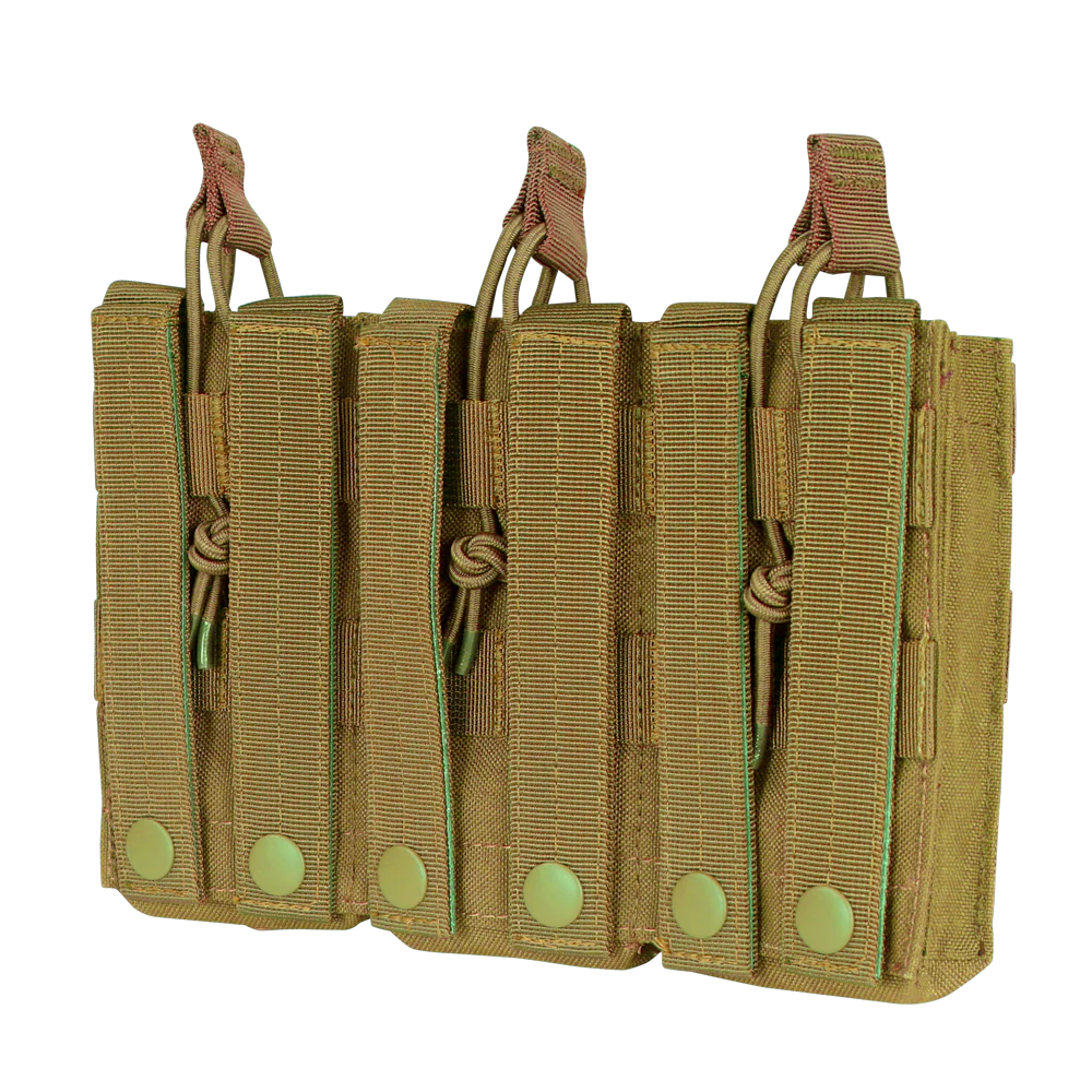 Triple M4/M16 Open-Top Mag Pouch - Scorpion OCP 3 Triple M4/M16 Open-Top Mag Pouch - Scorpion OCP