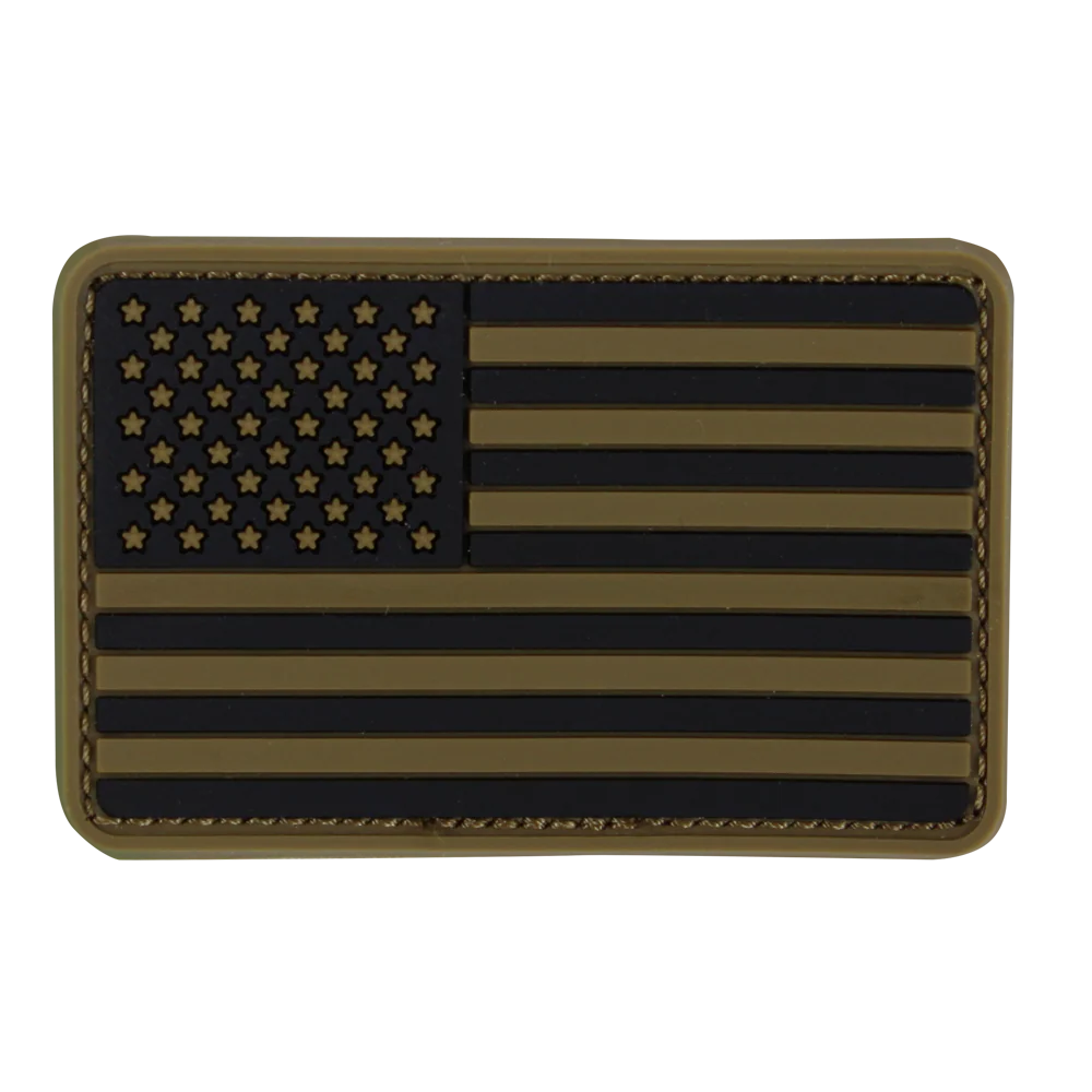 US Flag PVC Patch 4 US Flag PVC Patch