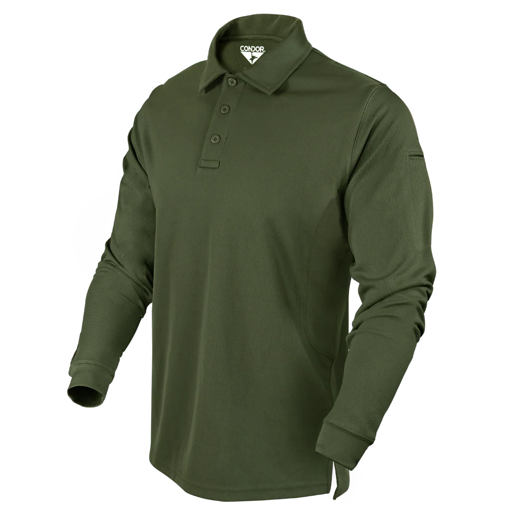 Long Sleeve Performance Tactical Polo