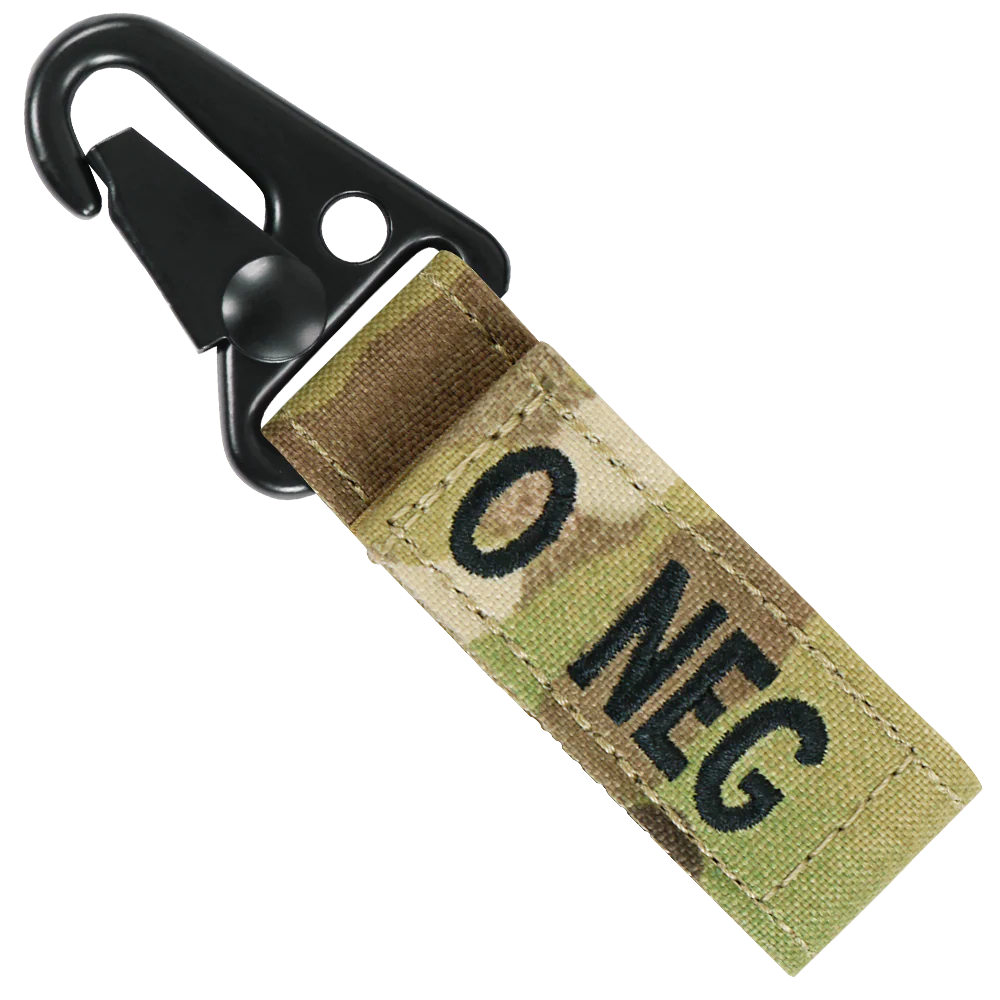 Blood Type Key Chain Scorpion OCP