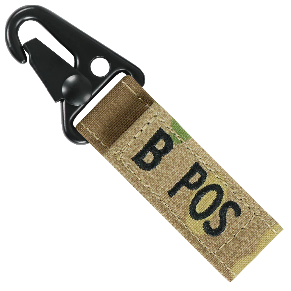 Blood Type Key Chain Scorpion OCP 6 Blood Type Key Chain Scorpion OCP