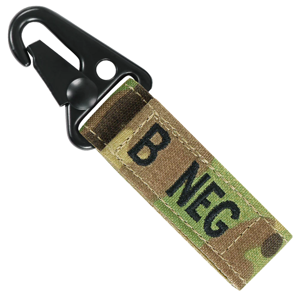 Blood Type Key Chain Scorpion OCP 7 Blood Type Key Chain Scorpion OCP