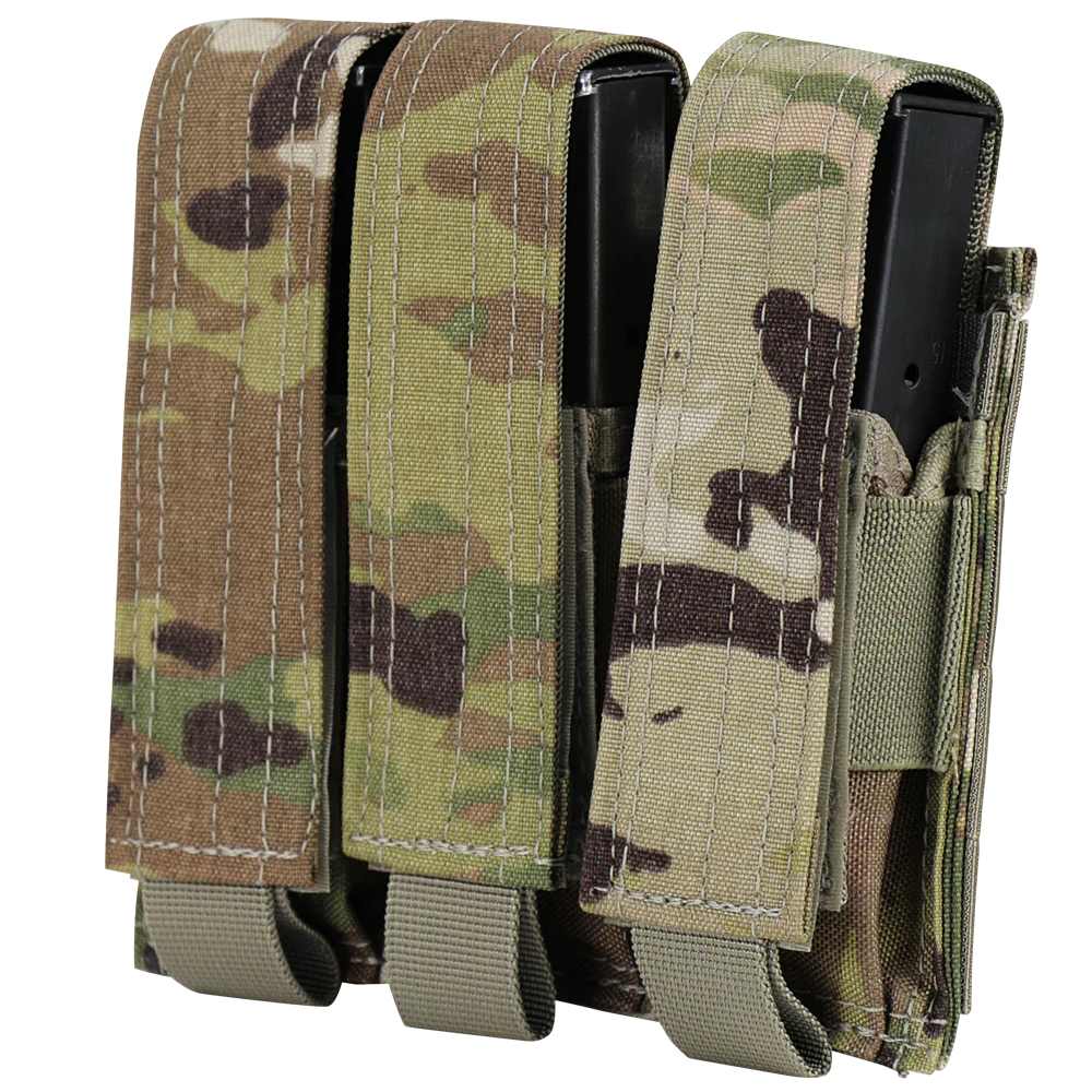 Triple Pistol Mag Pouch - Scorpion OCP