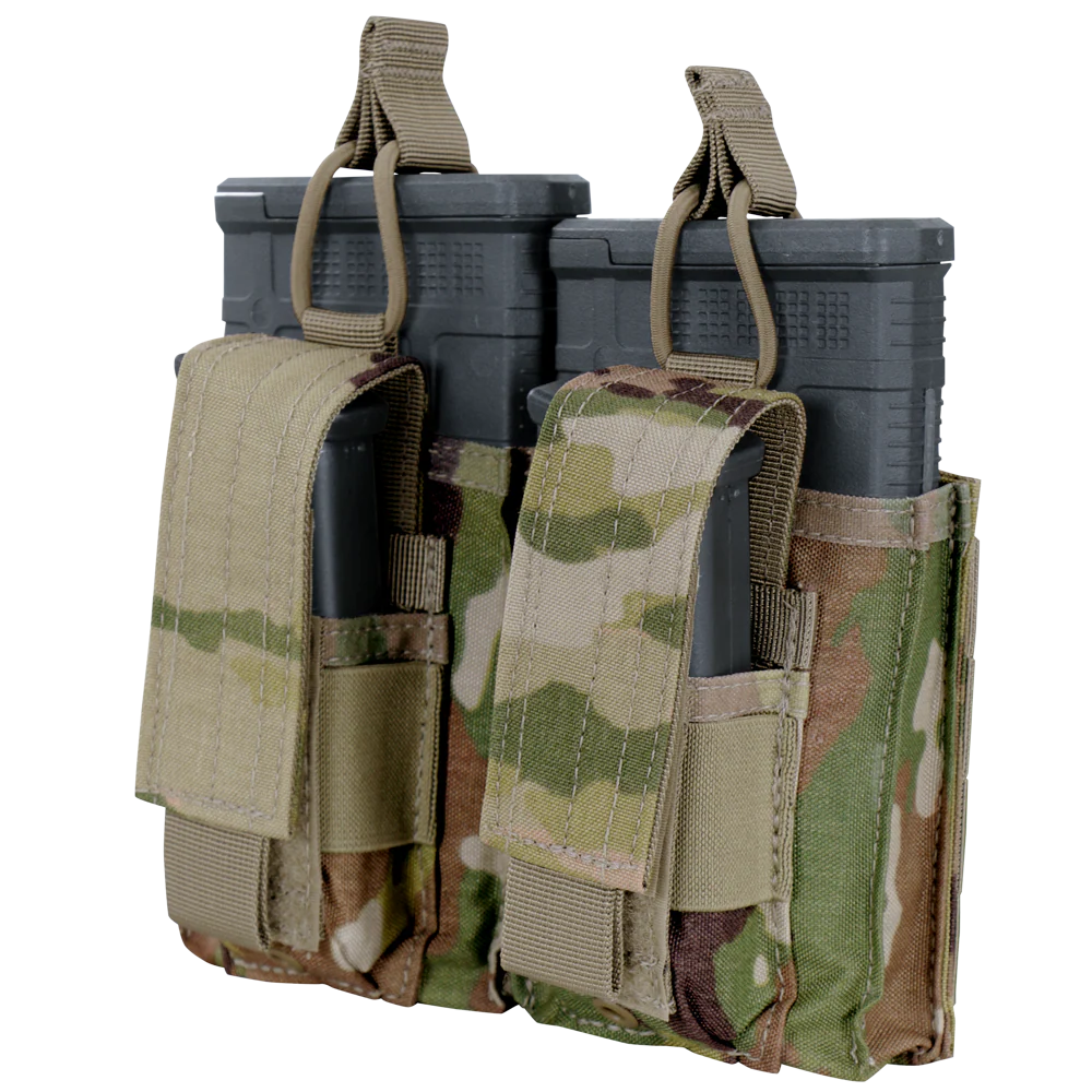 Double M14 Kangaroo Mag Pouch - Scorpion OCP