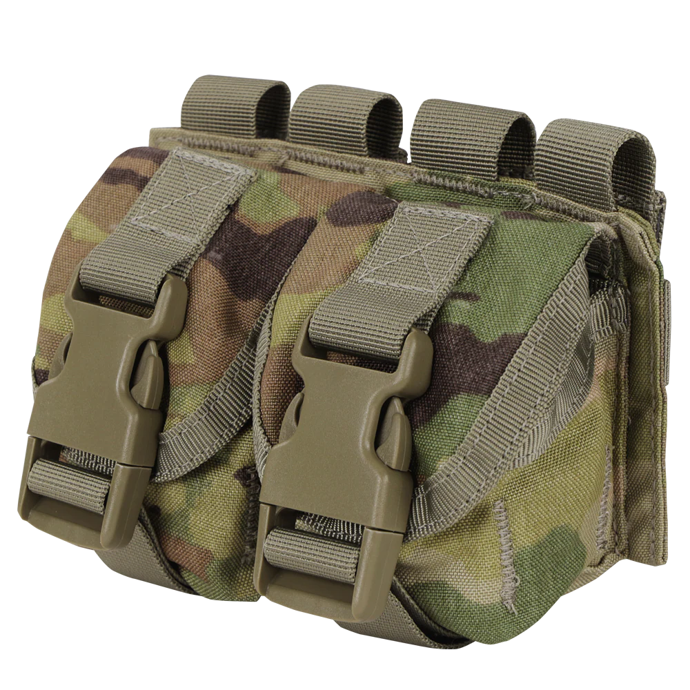 Double Frag Grenade Pouch - Scorpion OCP