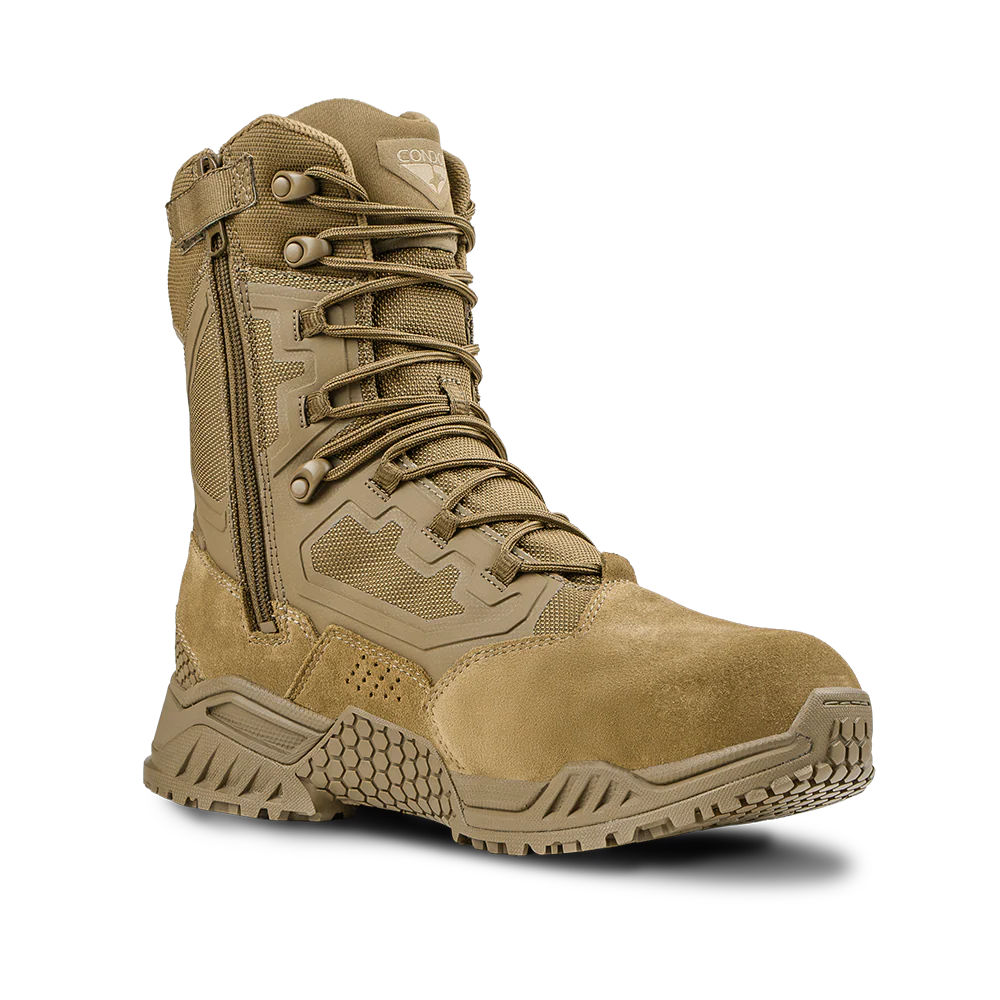 Brigade 8" Tactical Boots - Zip (Coyote Brown) 2 Brigade 8" Tactical Boots - Zip (Coyote Brown)