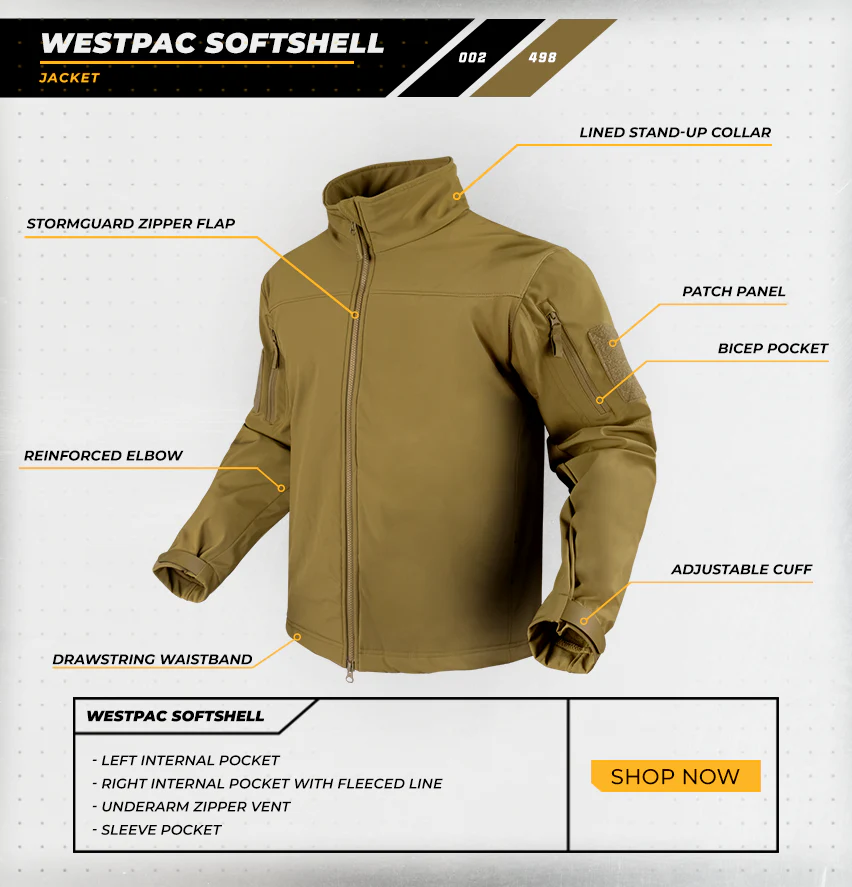 Westpac Softshell Jacket 16 Westpac Softshell Jacket