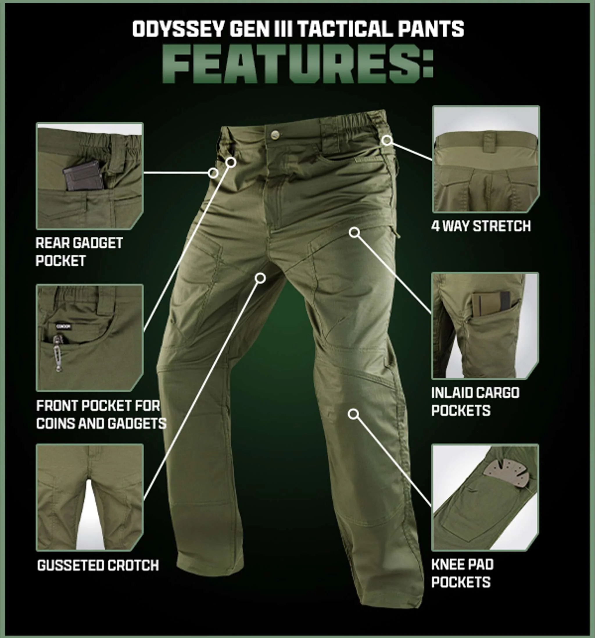 Odyssey Pants Gen III 12 Odyssey Pants Gen III