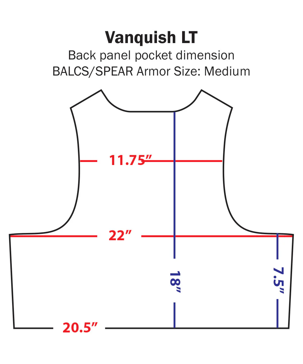 LCS Vanquish LT Plate Carrier 8 LCS Vanquish LT Plate Carrier