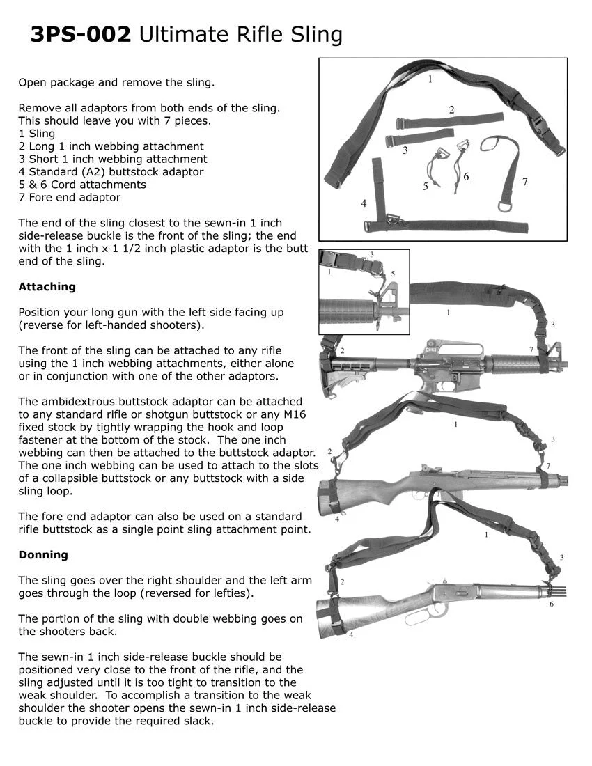 3-Point Sling 5 3-Point Sling