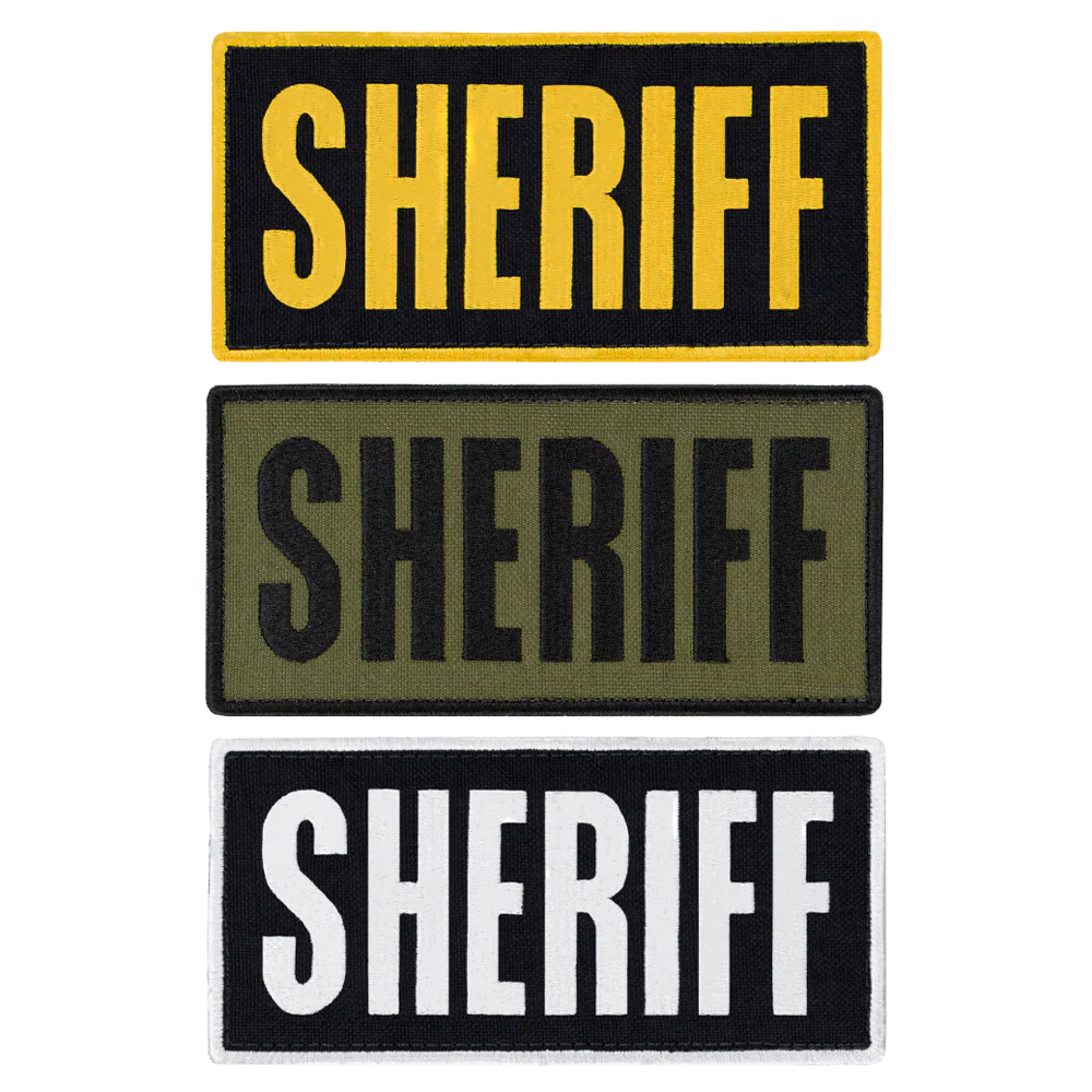 Sheriff Patch 9 Sheriff Patch