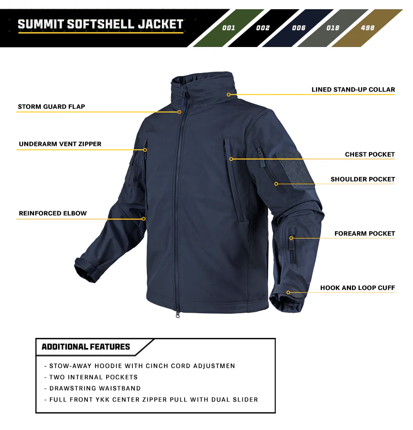 Summit Softshell Jacket 18 Summit Softshell Jacket
