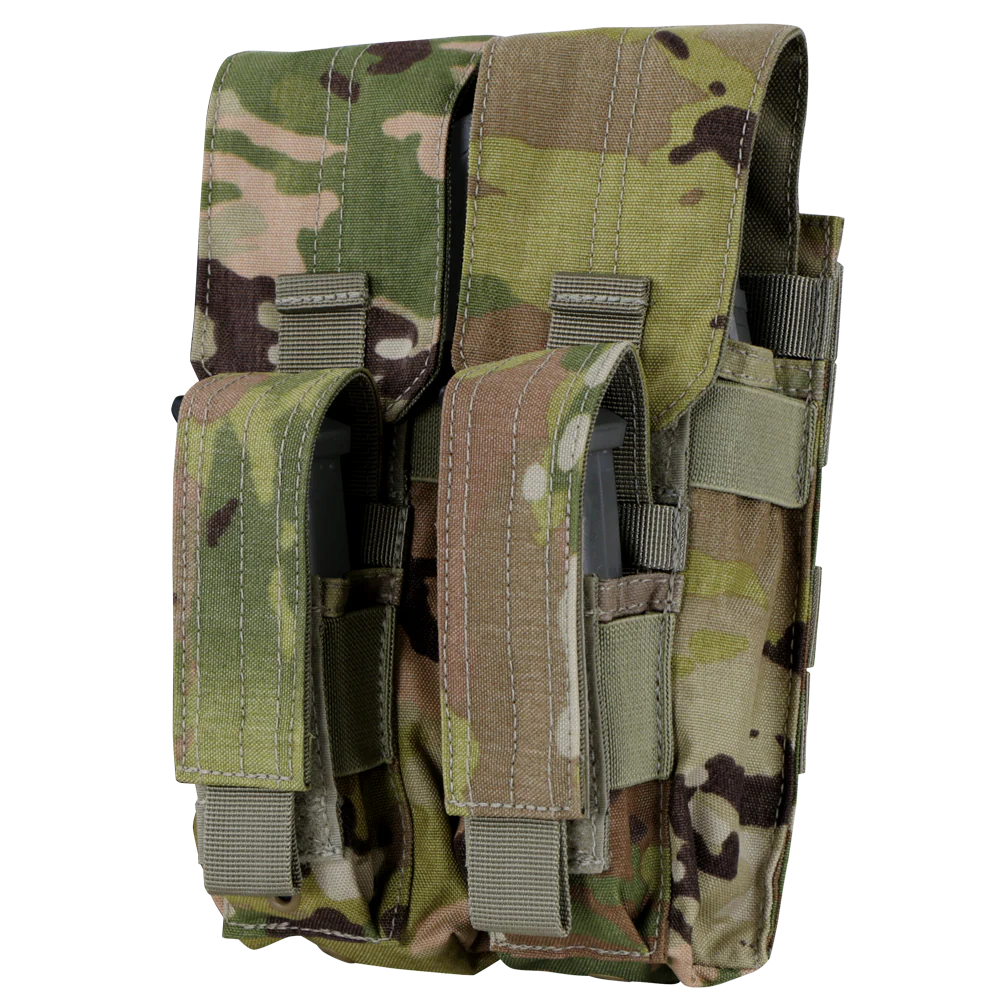 Double AK Kangaroo Mag Pouch - Scorpion OCP